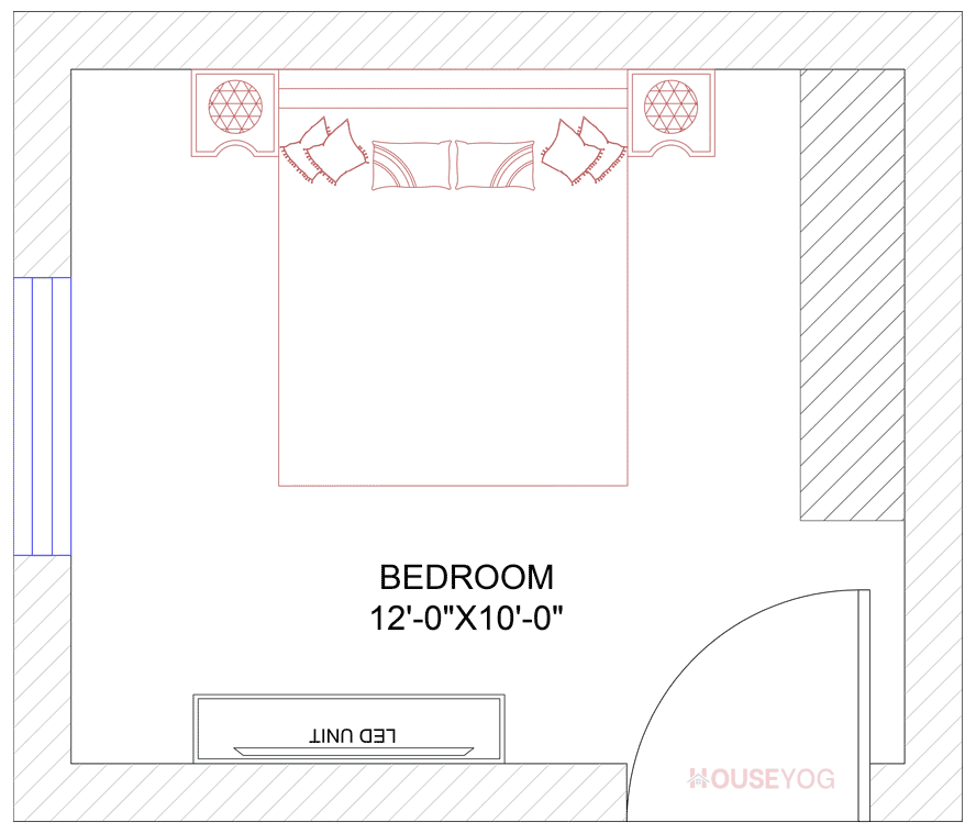 Bedroom Layout for 10×12 Room