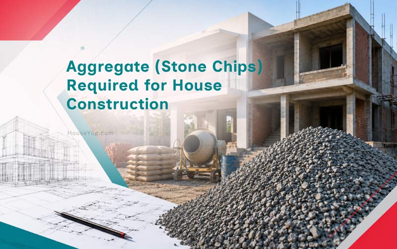 Aggregate (Stone Chips) Required for House Construction: Quantity Estimation Guide