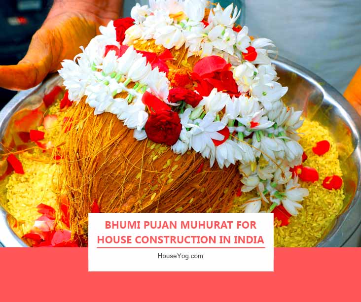 Bhumi Pujan Muhurat for House Construction in India