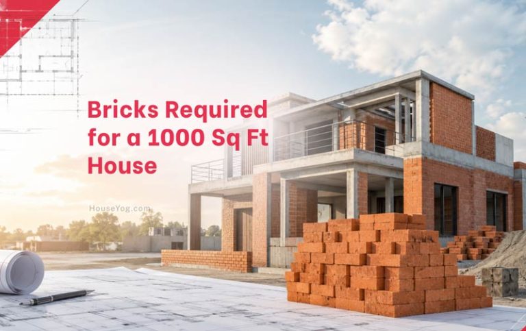 Bricks Required for a 1000 Sq Ft House: Quantity Calculation & Cost Guide
