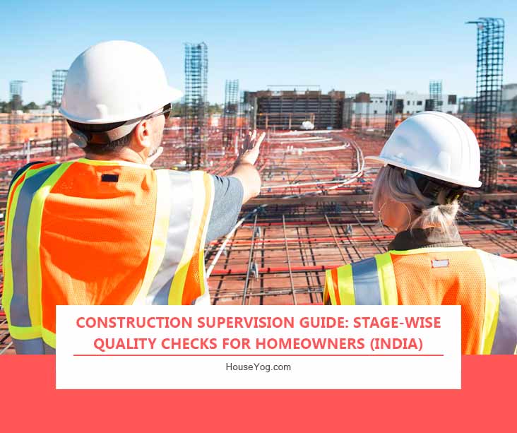 Construction Supervision Guide: Stage-Wise Quality Checks for Homeowners (India)