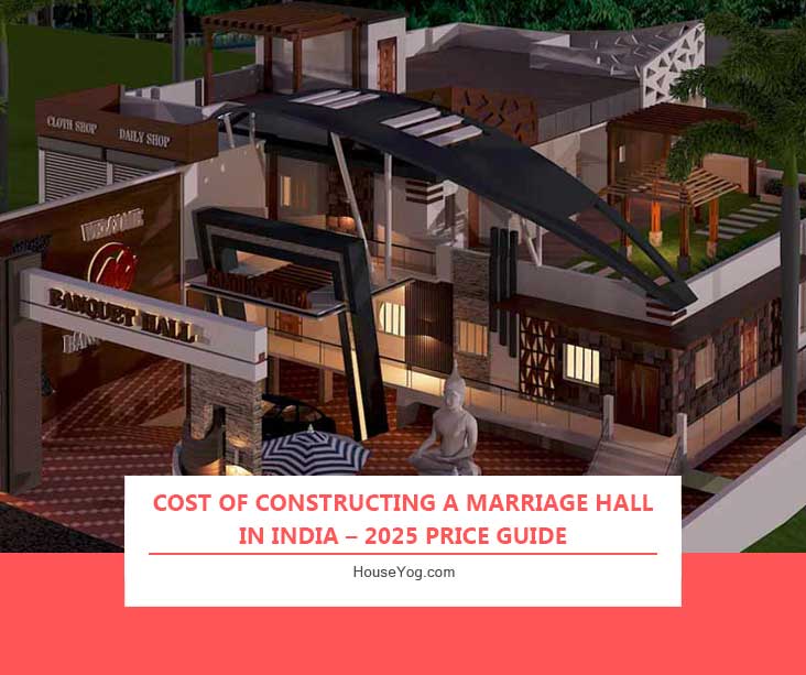 Cost of Constructing a Marriage Hall in India