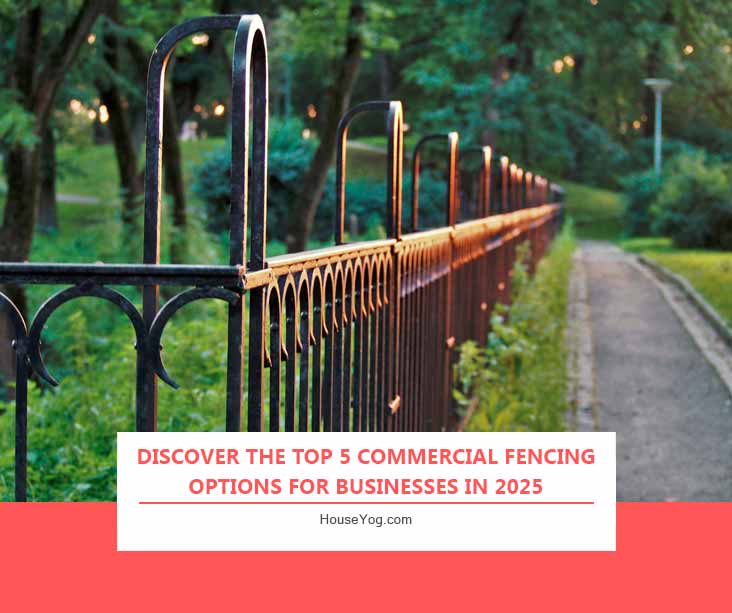 DISCOVER THE TOP 5 COMMERCIAL FENCING OPTIONS FOR BUSINESSES IN 2025