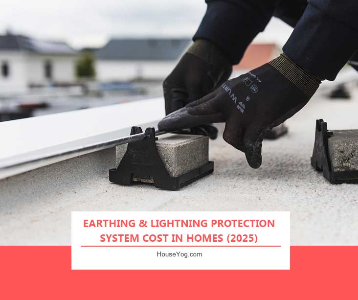 Earthing & Lightning Protection System Cost in Homes (2025)