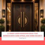 12 Front Door Makeover Ideas That Improve Both Curb Appeal and Home Security