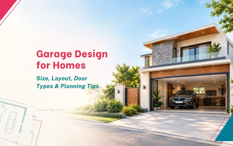 Garage Design for Homes: Size, Layout, Door Types & Planning Tips