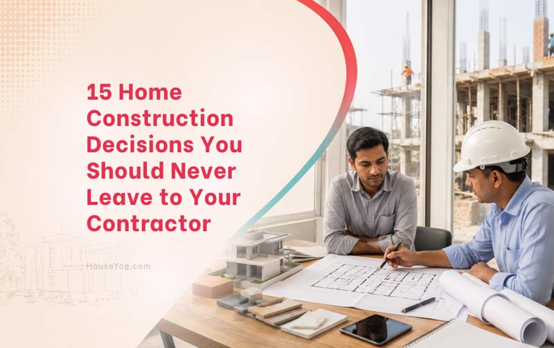 15 Home Construction Decisions You Should Never Leave to Your Contractor