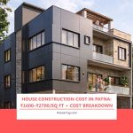 House Construction Cost in Patna: ₹1600–₹2700/sq ft + Cost Breakdown
