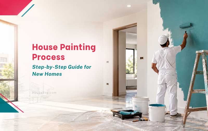 House Painting Process: Step-by-Step Guide for New Homes