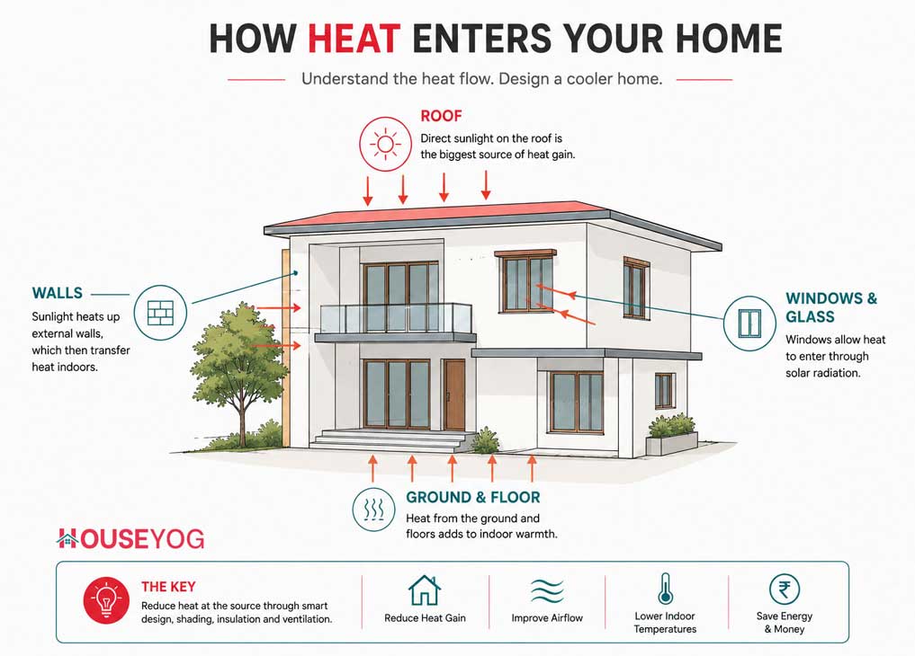 Design Mistakes That Make Homes Hotter