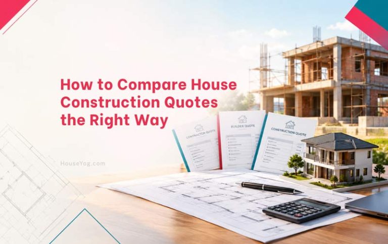 How to Compare House Construction Quotes the Right Way