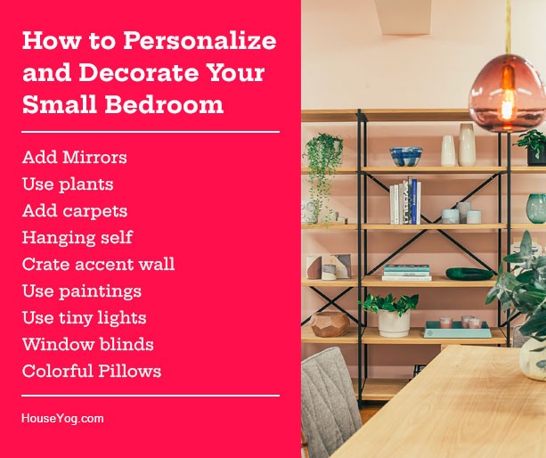 How to Personalize and Decorate Your Small Bedroom