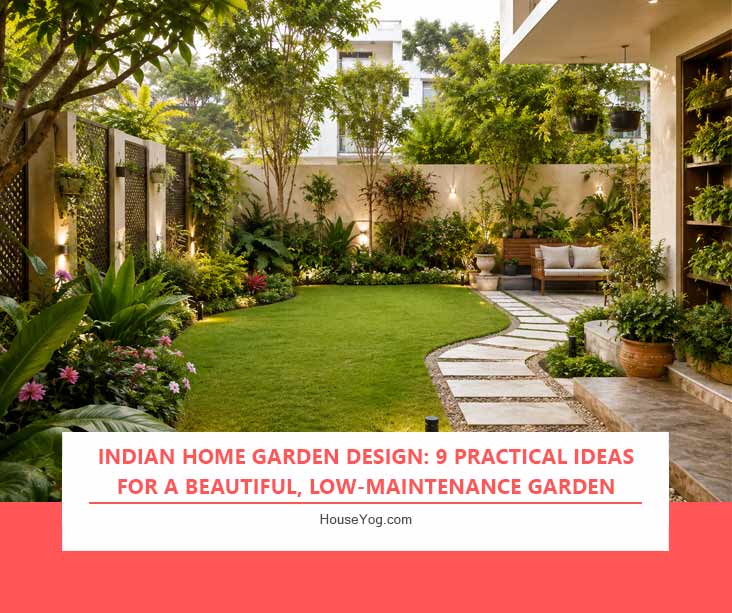 Indian Home Garden Design: 9 Practical Ideas for a Beautiful, Low-Maintenance Garden