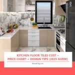 Kitchen Floor Tiles Cost – Price Chart + Design Tips (2025 Guide)