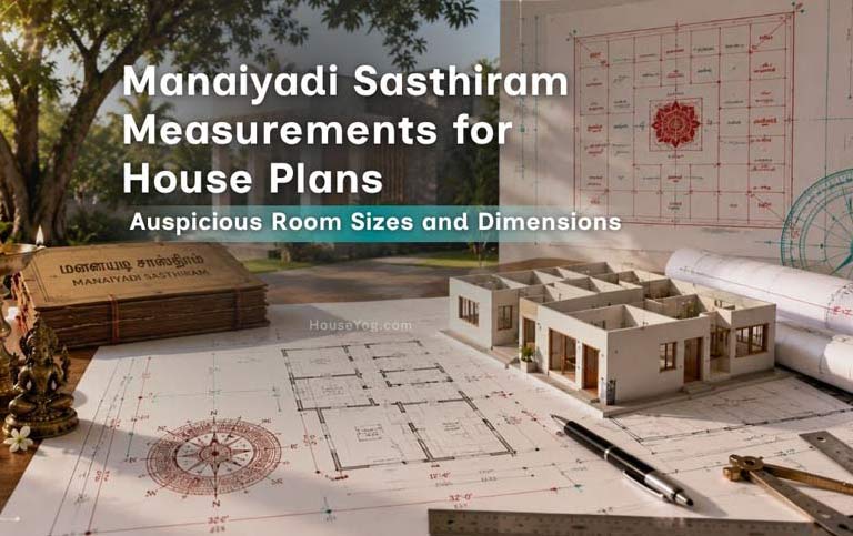 Manaiyadi Sasthiram Measurements for House Plans: Auspicious Room Sizes and Dimensions