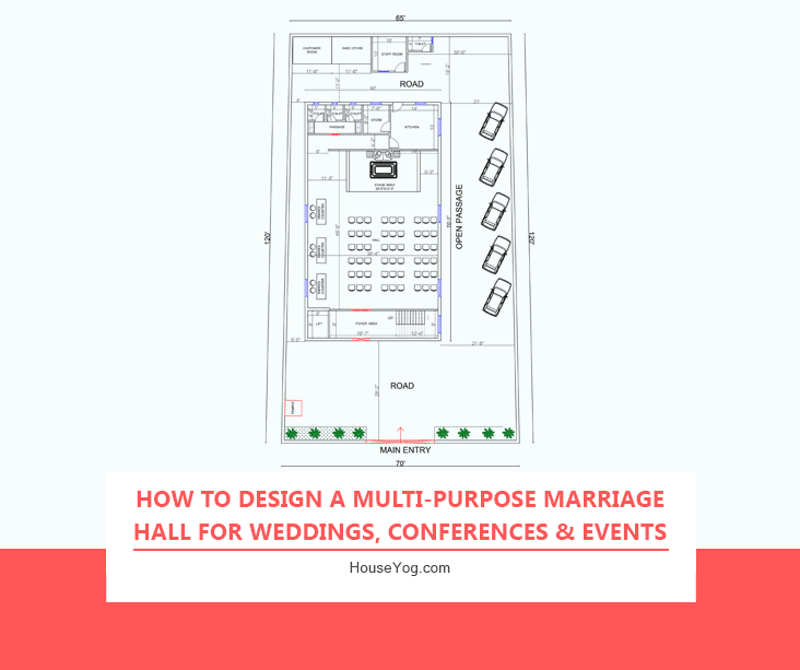 How to Design a Multi-Purpose Marriage Hall for Weddings, Conferences & Events