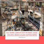 RCC Work Labour Cost in India (2026): Column, Beam & Slab Casting Rates