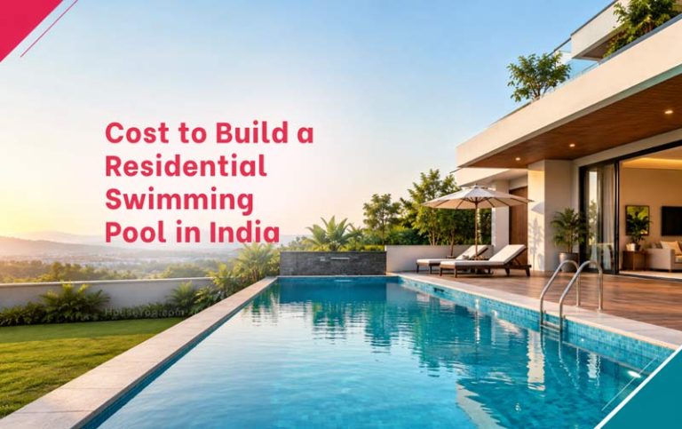 Cost to Build a Residential Swimming Pool in India