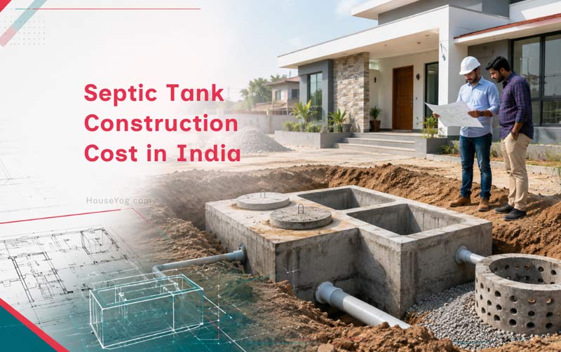 Septic Tank Construction Cost in India: Size-wise Cost & Budget Guide