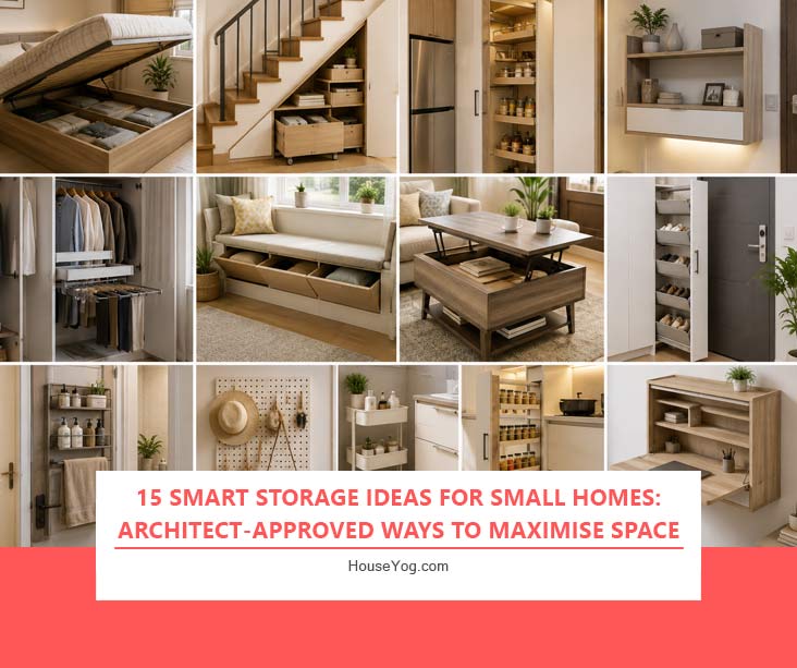 15 Smart Storage Ideas for Small Homes: Architect-Approved Ways to Maximise Space