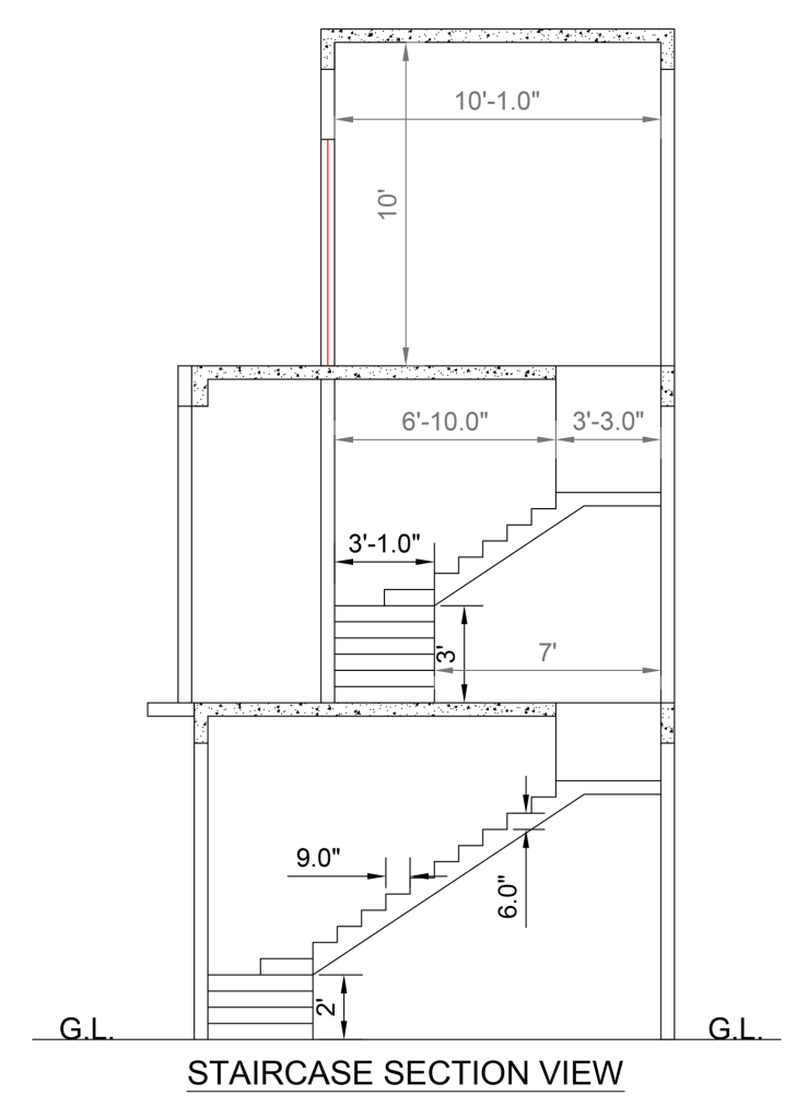 Staircase details