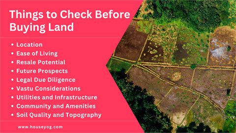 Things to Check Before Buying Land