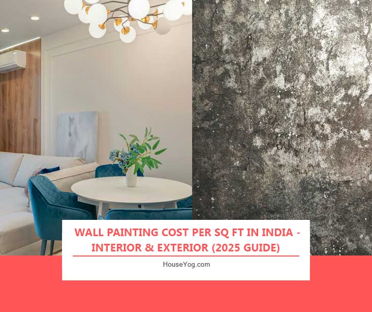 Wall Painting Cost per Sq Ft in India (Interior & Exterior – 2025 Guide)