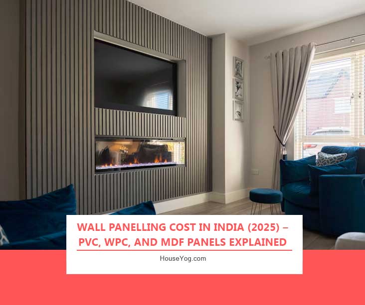Wall Panelling Cost in India (2025) – PVC, WPC, and MDF Panels Explained