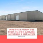 Warehouse & Factory Shed Design: Planning Guidelines, Layout Ideas & Cost Factors