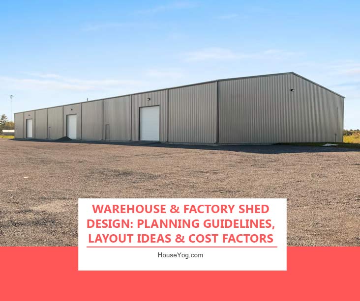 Warehouse & Factory Shed Design: Planning Guidelines, Layout Ideas & Cost Factors