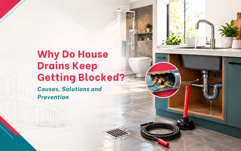Why Do House Drains Keep Getting Blocked? Causes, Solutions and Prevention