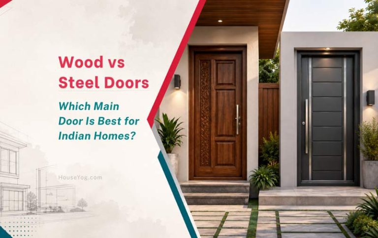 Wood vs Steel Doors: Which Main Door Is Best for Indian Homes?