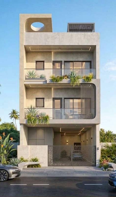 3D elevation house design with vastu