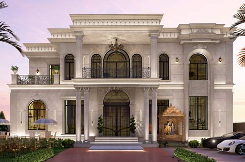 Marriage hall layout and elevation design in Jamshedpur