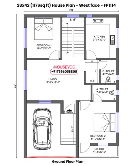 Marriage hall layout and elevation design in Chhapra