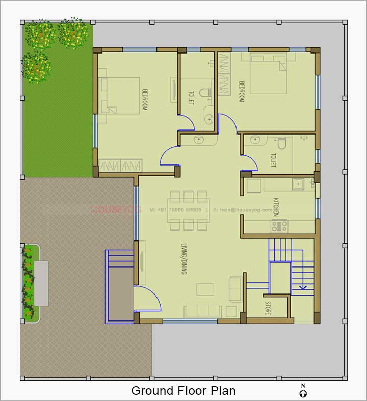 Bedroom Floor Design Ii House Plan
