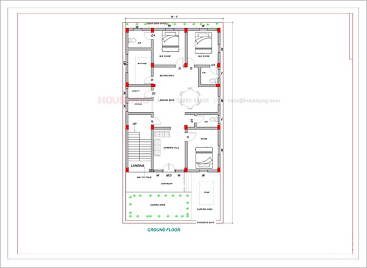 Ground floor plan