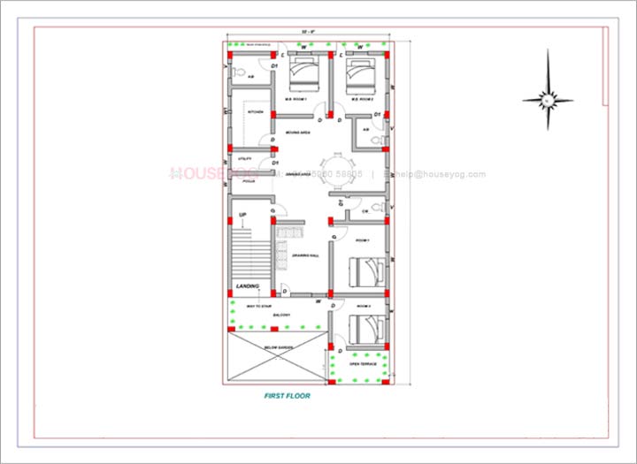 First floor plan