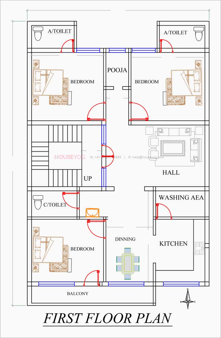 30 X 40 House Design Follow For More @skhouseplans #Skhouseplans #reel  #reels #reelsinstagram #Architecture #House #Floorplan… | Instagram
