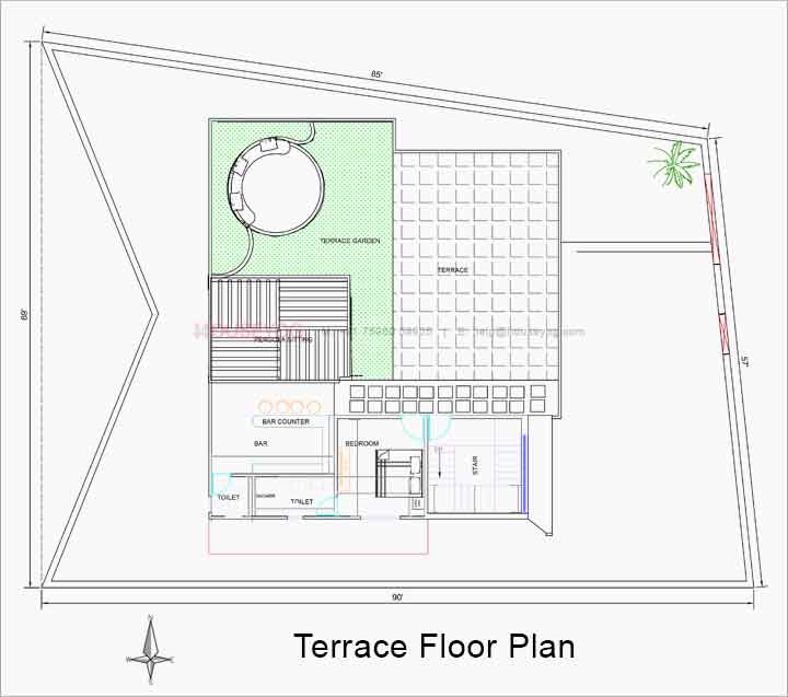 Terrace Floor plan