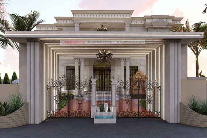 House Elevation - Main Gate View