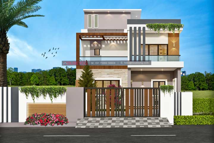 House Elevation - Front View