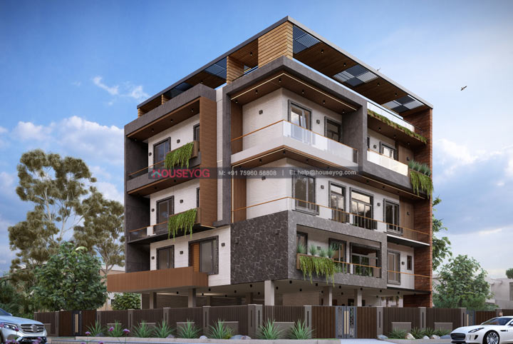 House Elevation - Front View