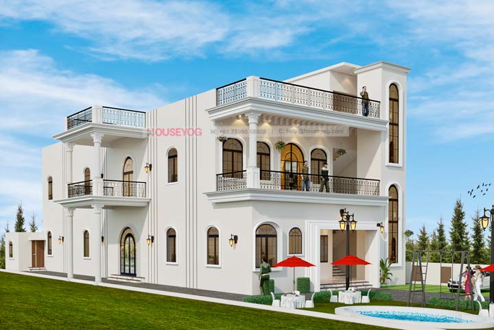 House Elevation - Corner View