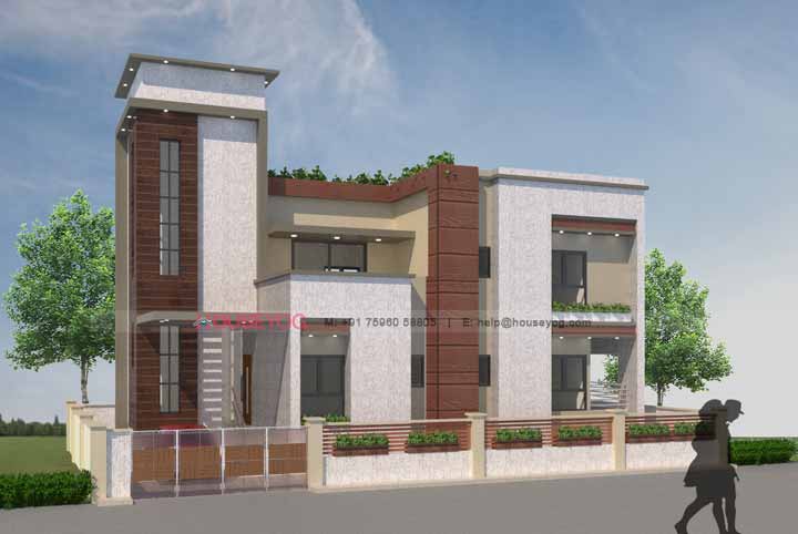 Luxurious 4BHK House Plan Design