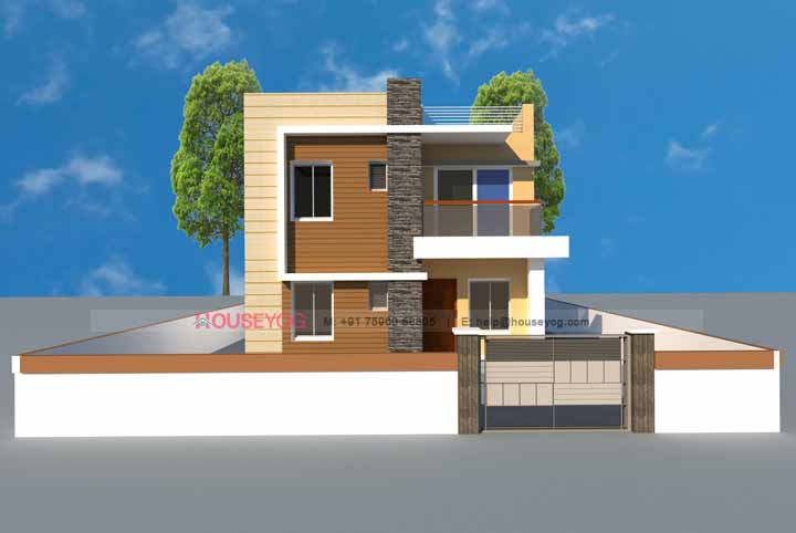 3 Bedroom Simple House Design – 2000 sq ft