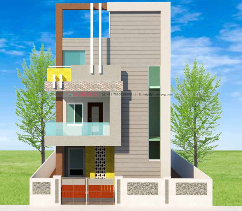 3BHK Small House Plan And Elevation 1350 Sq Ft 3 Bedroom House Design 3BHK Small House Plan And Elevation 1350 Sq Ft 3 Bedroom House Design