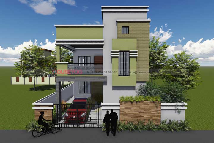 36x63 House Plan – 3 Bedroom Indian Home Design
