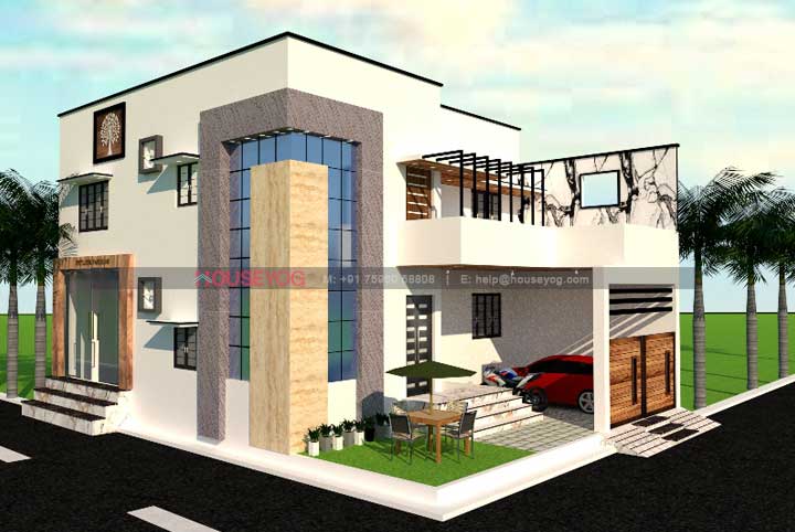 House Plans Front Elevation, 3600 Sq Ft House Plans India